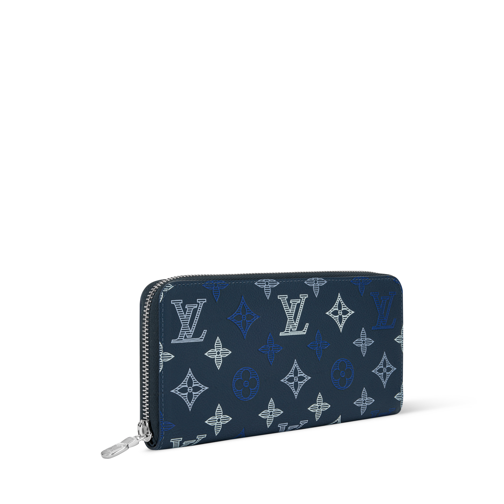 Zippy Wallet Horizontal Monogram Shadow - Men Small Leather Goods